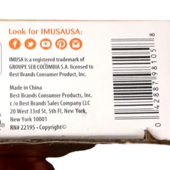 Imusa Wine Chiller with Aerator and Pourer - NEW - Box Opened -Fits Most Bottles - Picture 3 of 5